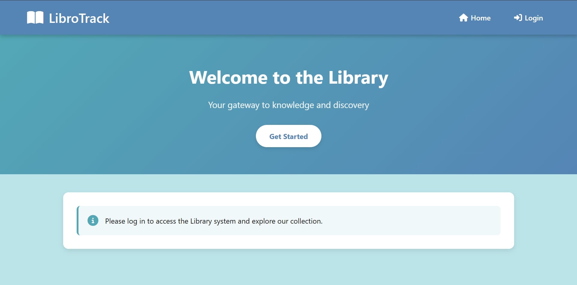 LibroTrack Website