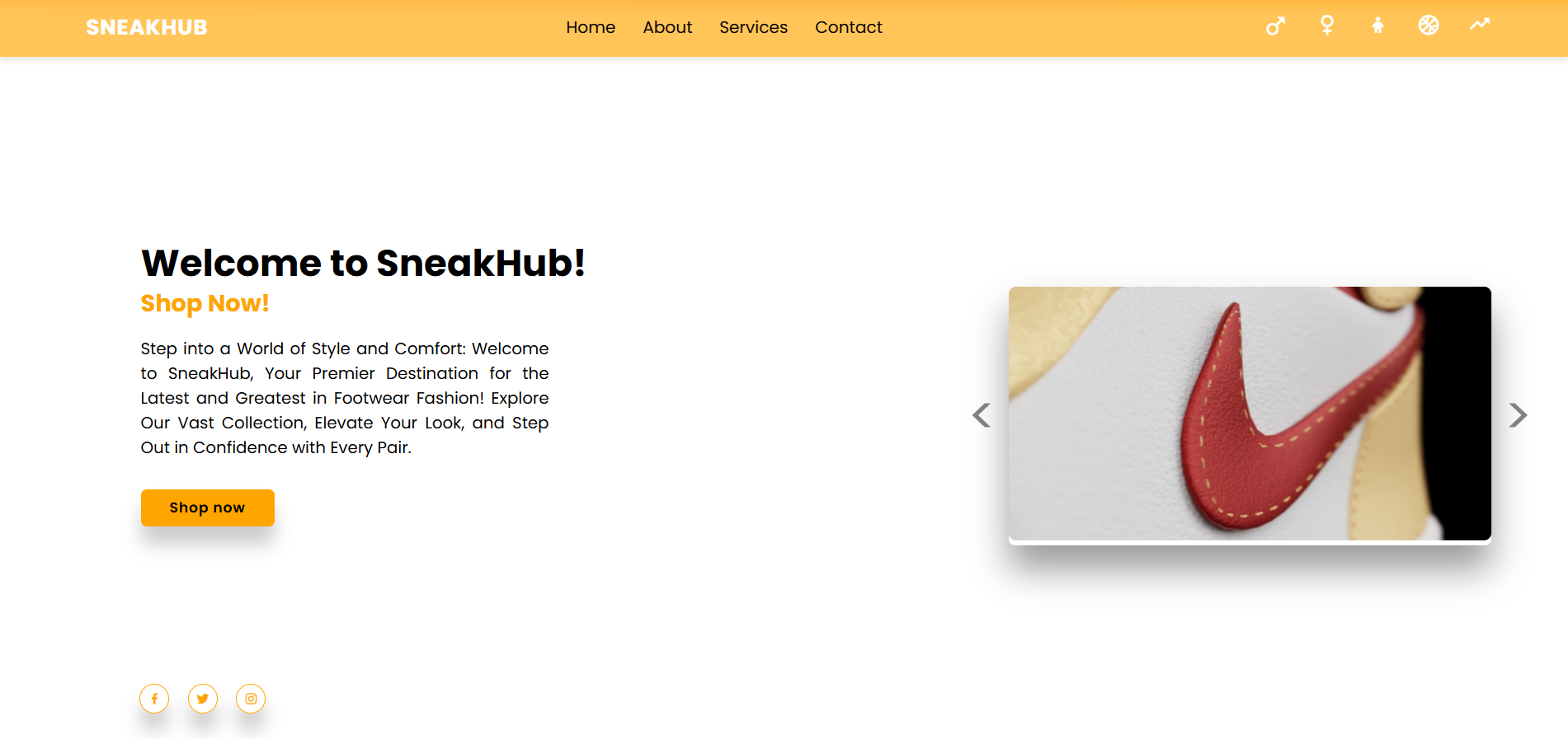 SneakHub Website